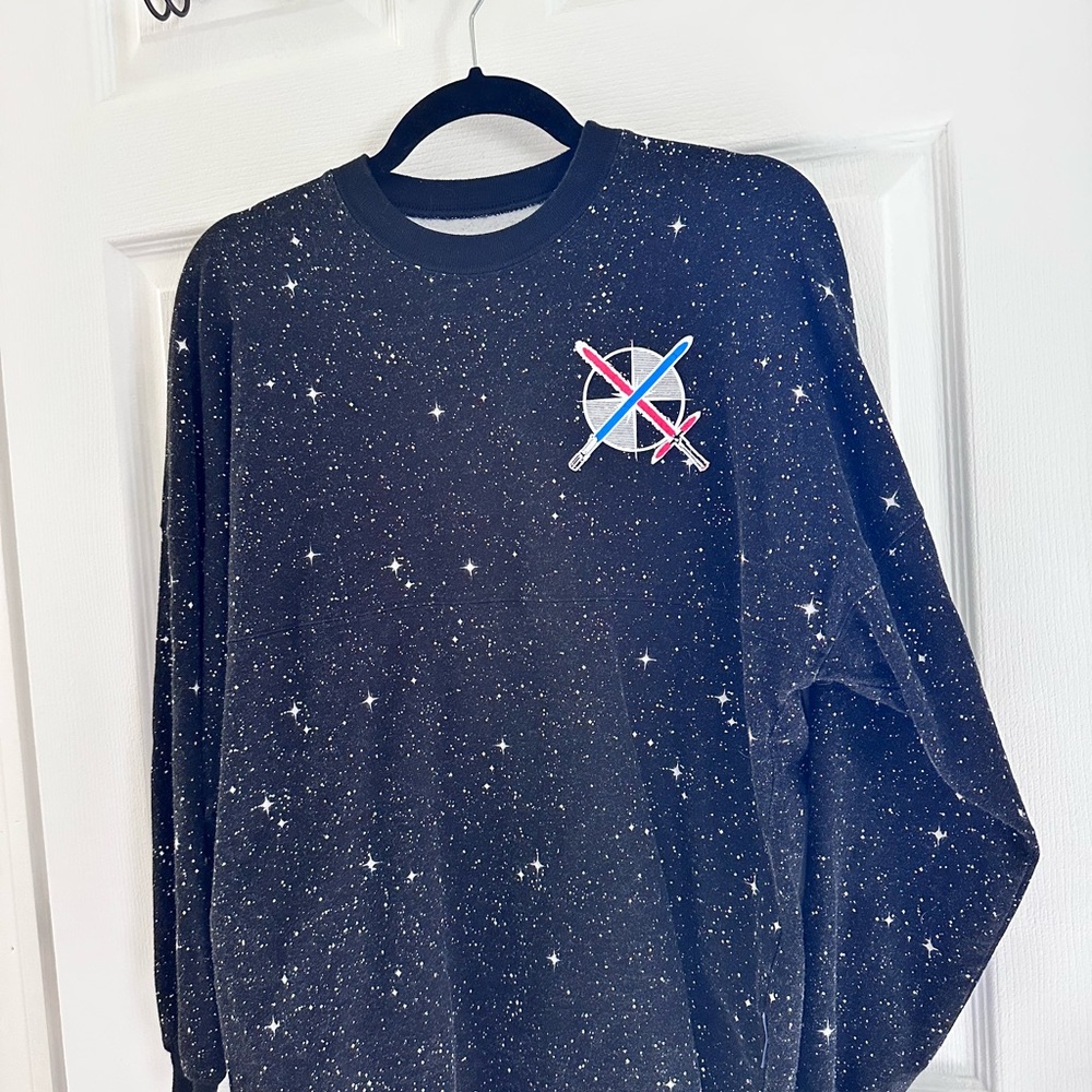 Disney Star Wars rise of skywalker Black Spirit Jersey - Picture 3 of 5